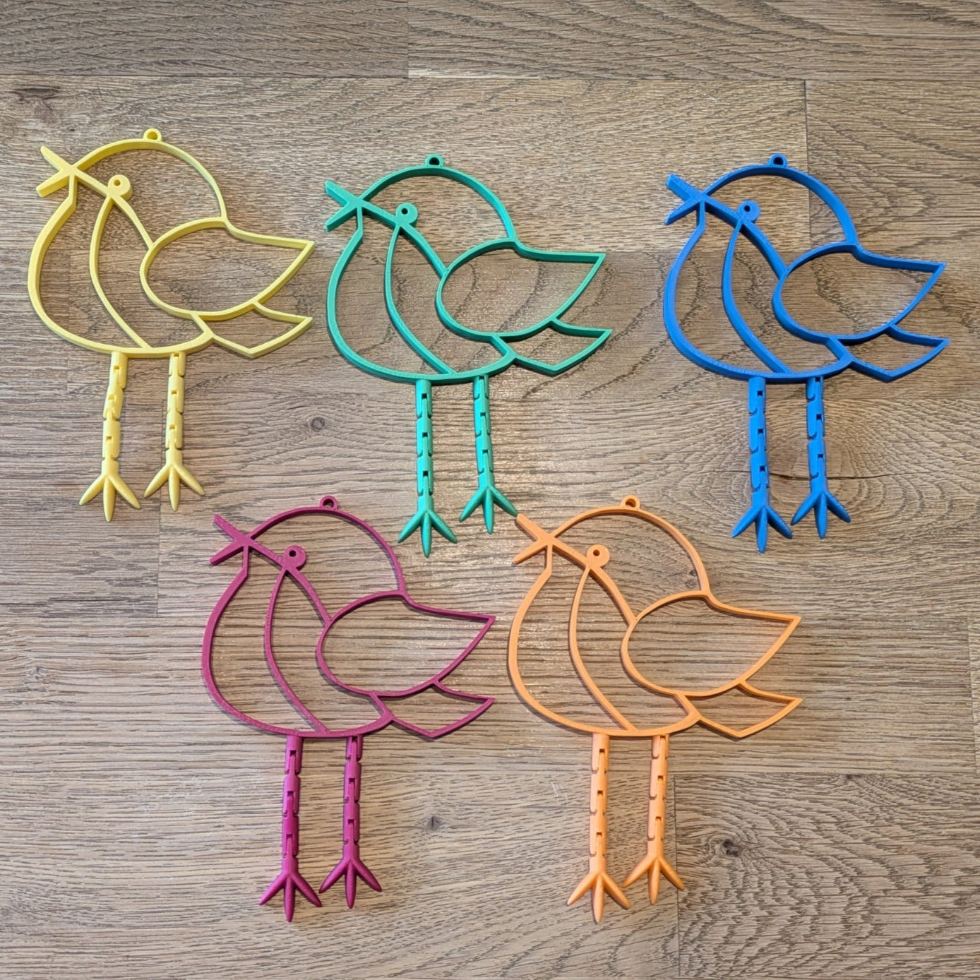 Grappige Vogeltjes met Flexibele Pootjes