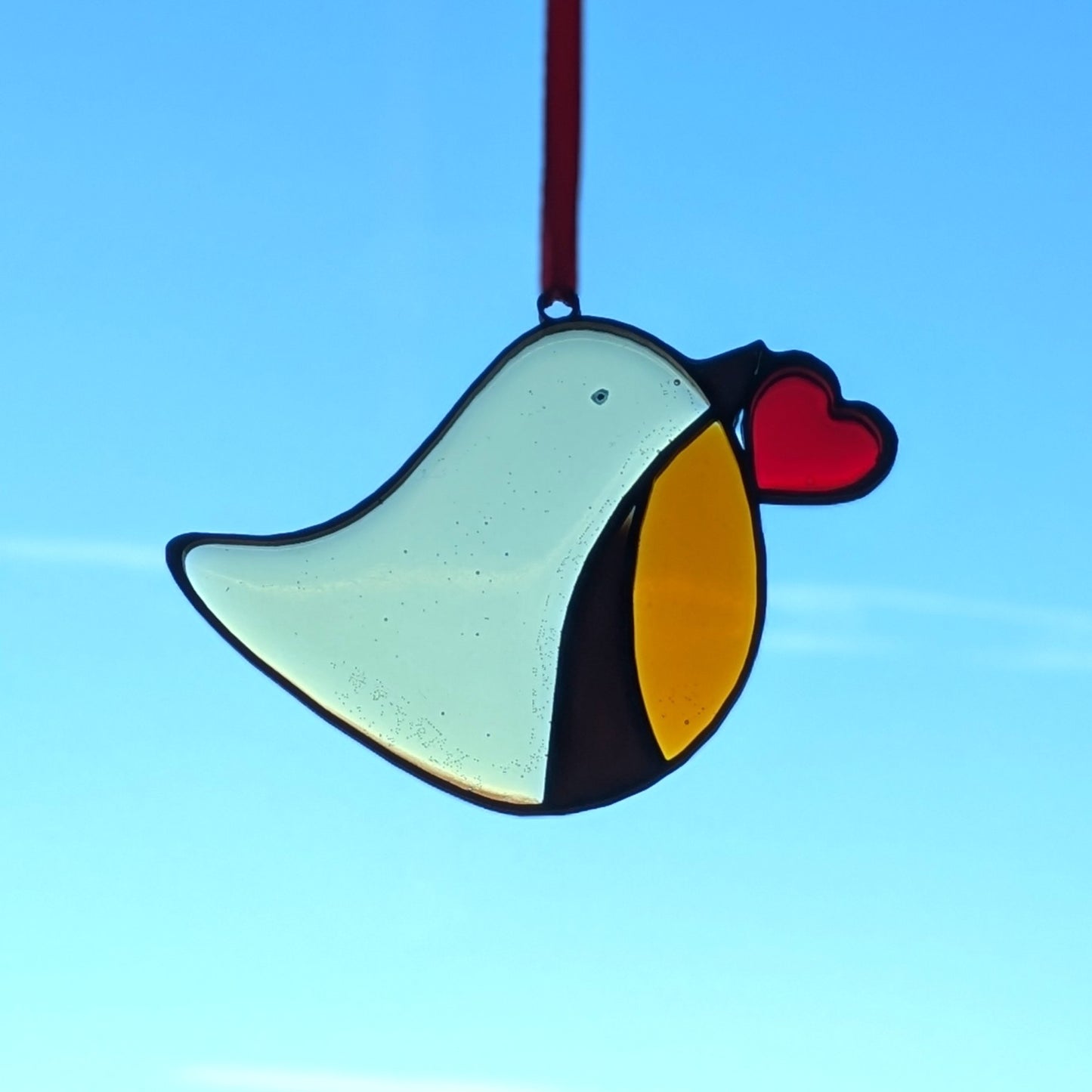 Hartjes Regenboog Vogeltjes- Set van 8 stuks