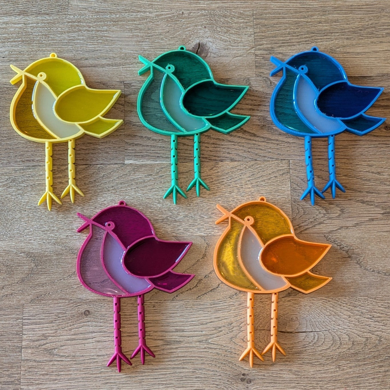 Grappige Vogeltjes met Flexibele Pootjes