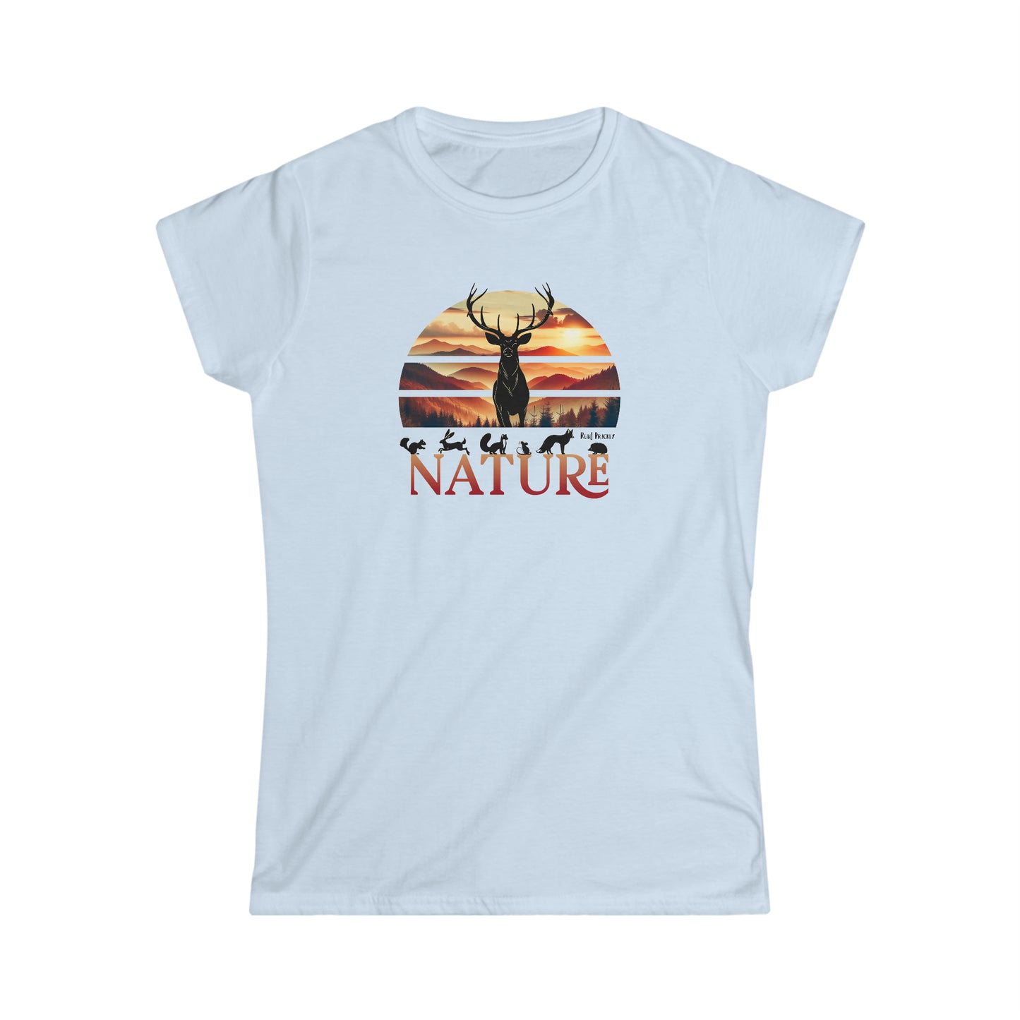 Nature T-Shirt Dames RonJ Prickly