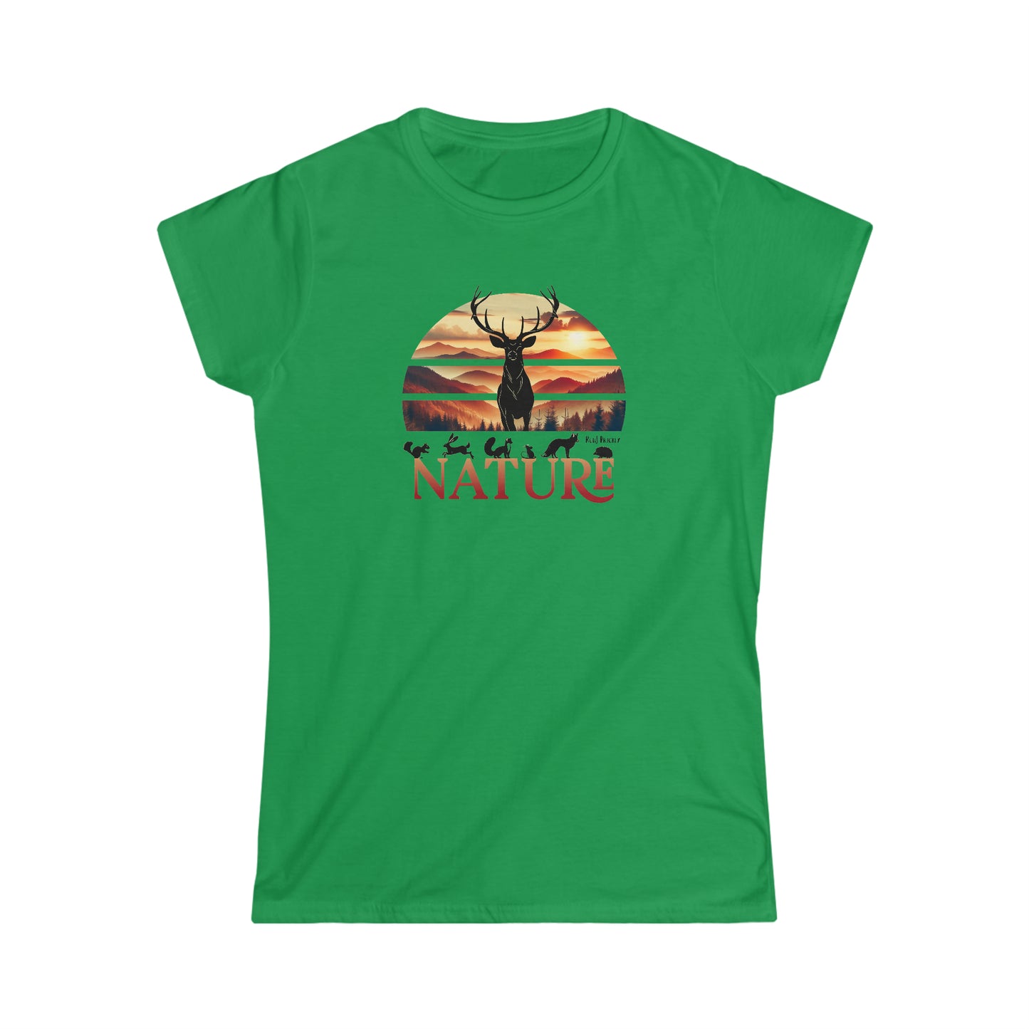 Nature T-Shirt Dames RonJ Prickly