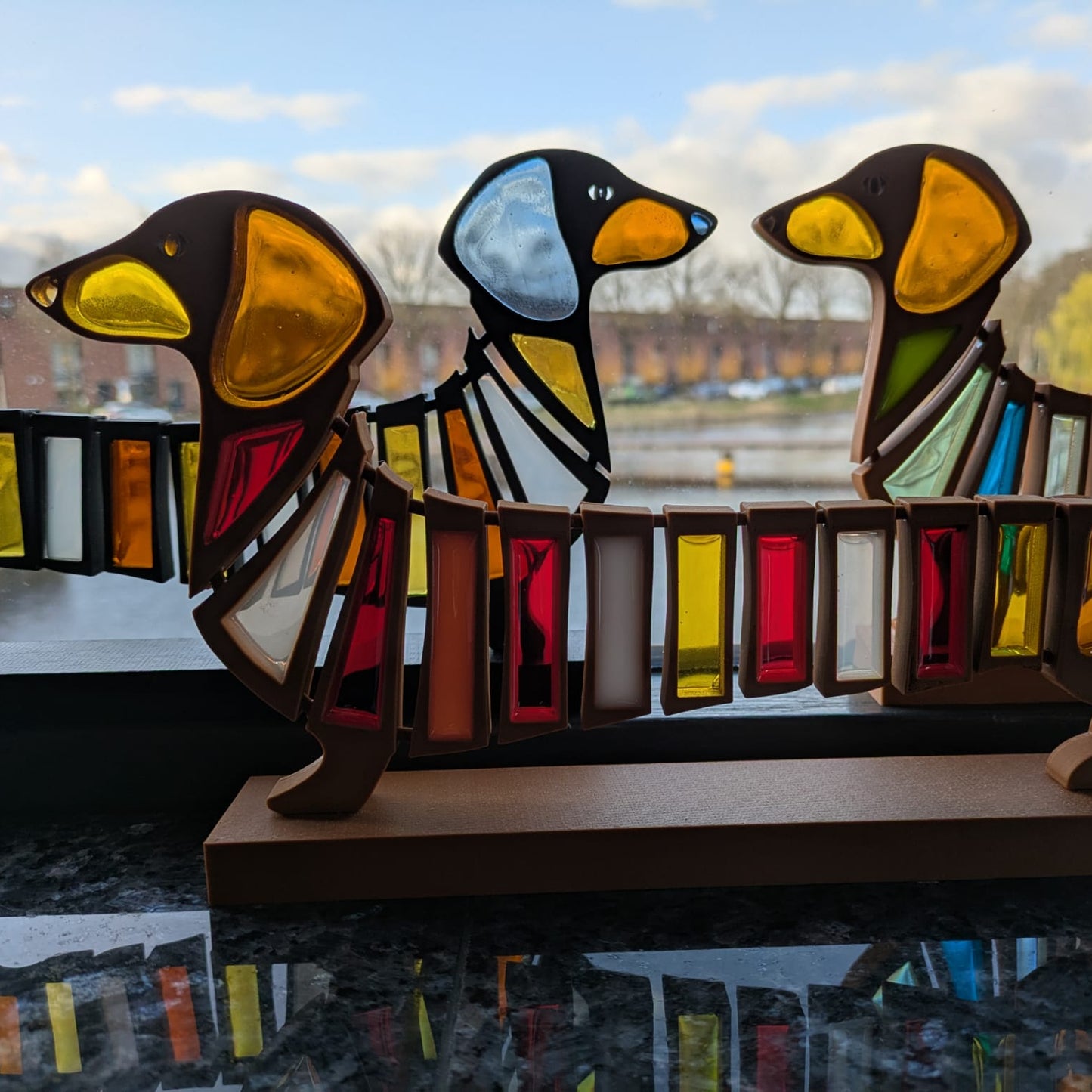 Dogs - Kleurrijke Teckel