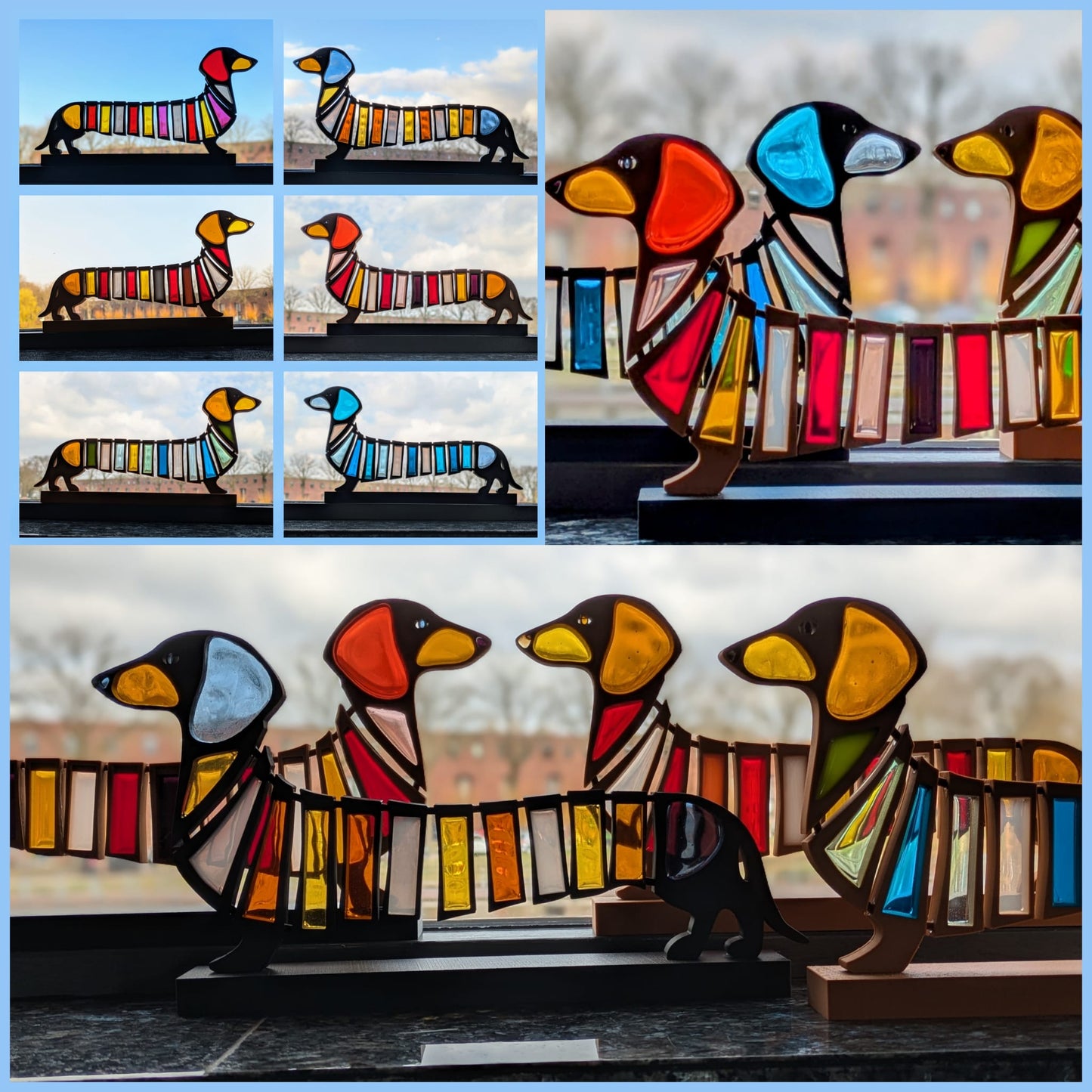 Dogs - Kleurrijke Teckel