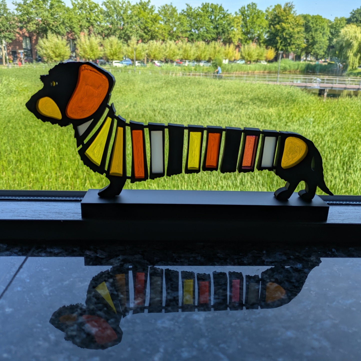 Dogs - Kleurrijke Teckel