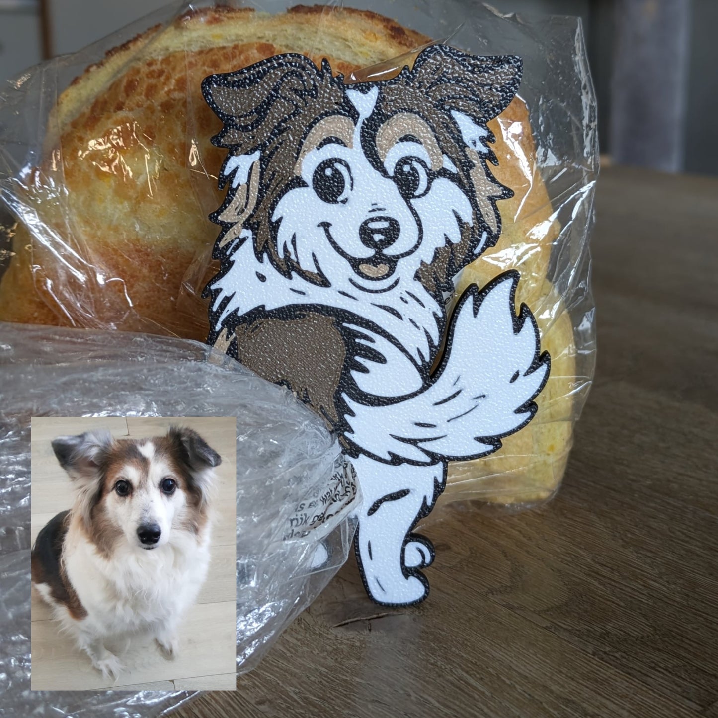 Dogs - Grappige Broodzak sluiting van je Eigen Hond