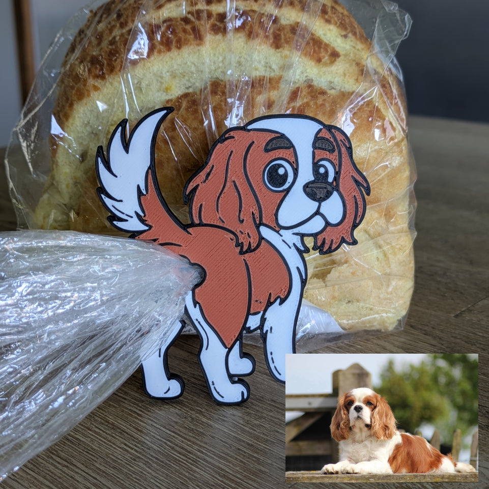 Dogs - Grappige Broodzak sluiting van je Eigen Hond