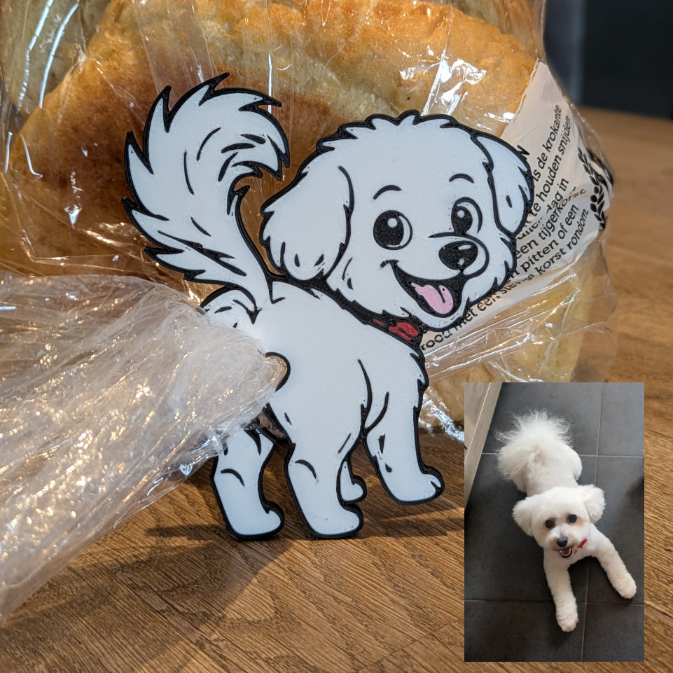 Dogs - Grappige Broodzak sluiting van je Eigen Hond