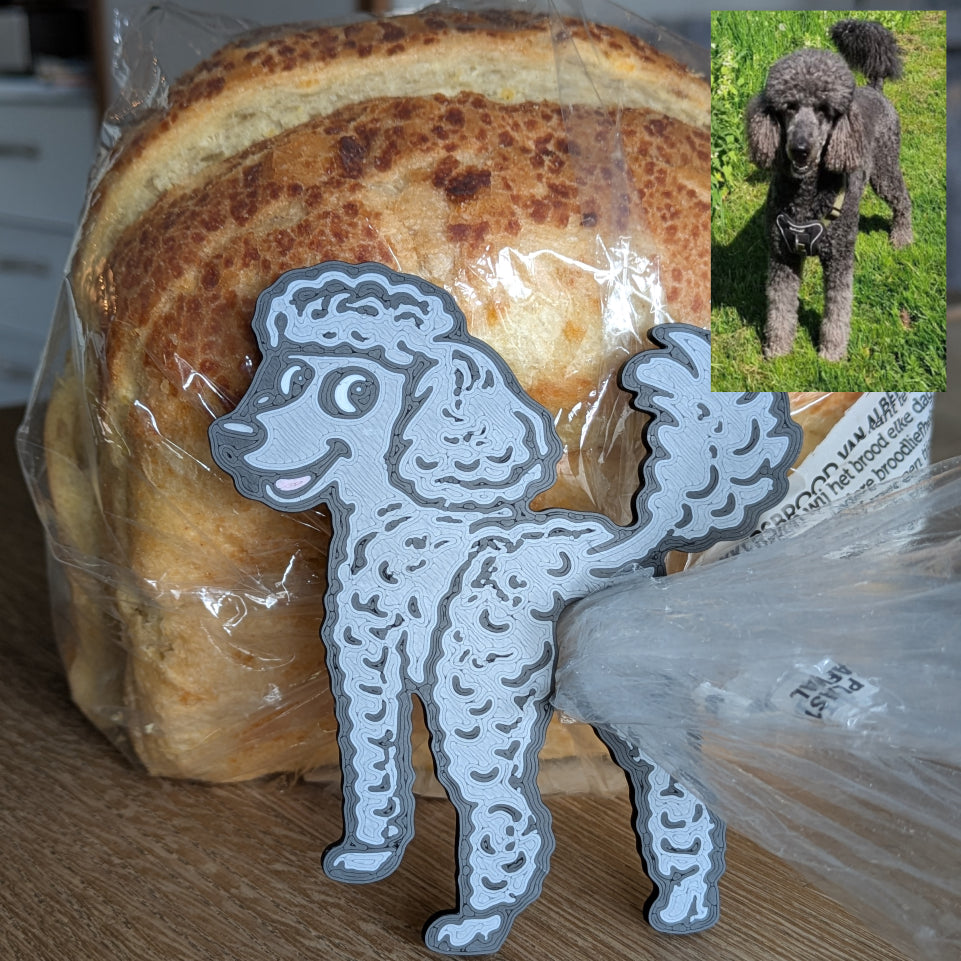 Dogs - Grappige Broodzak sluiting van je Eigen Hond