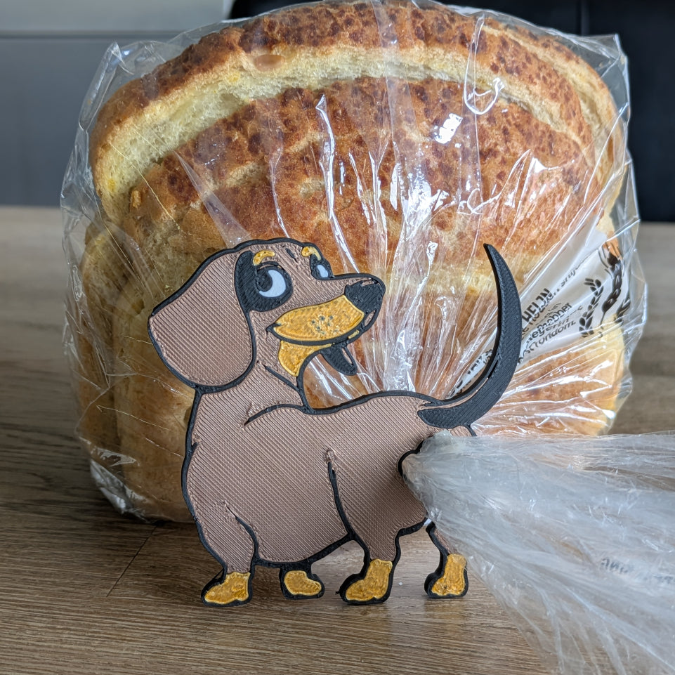 Dogs - Grappige Broodzak sluiting van je Eigen Hond