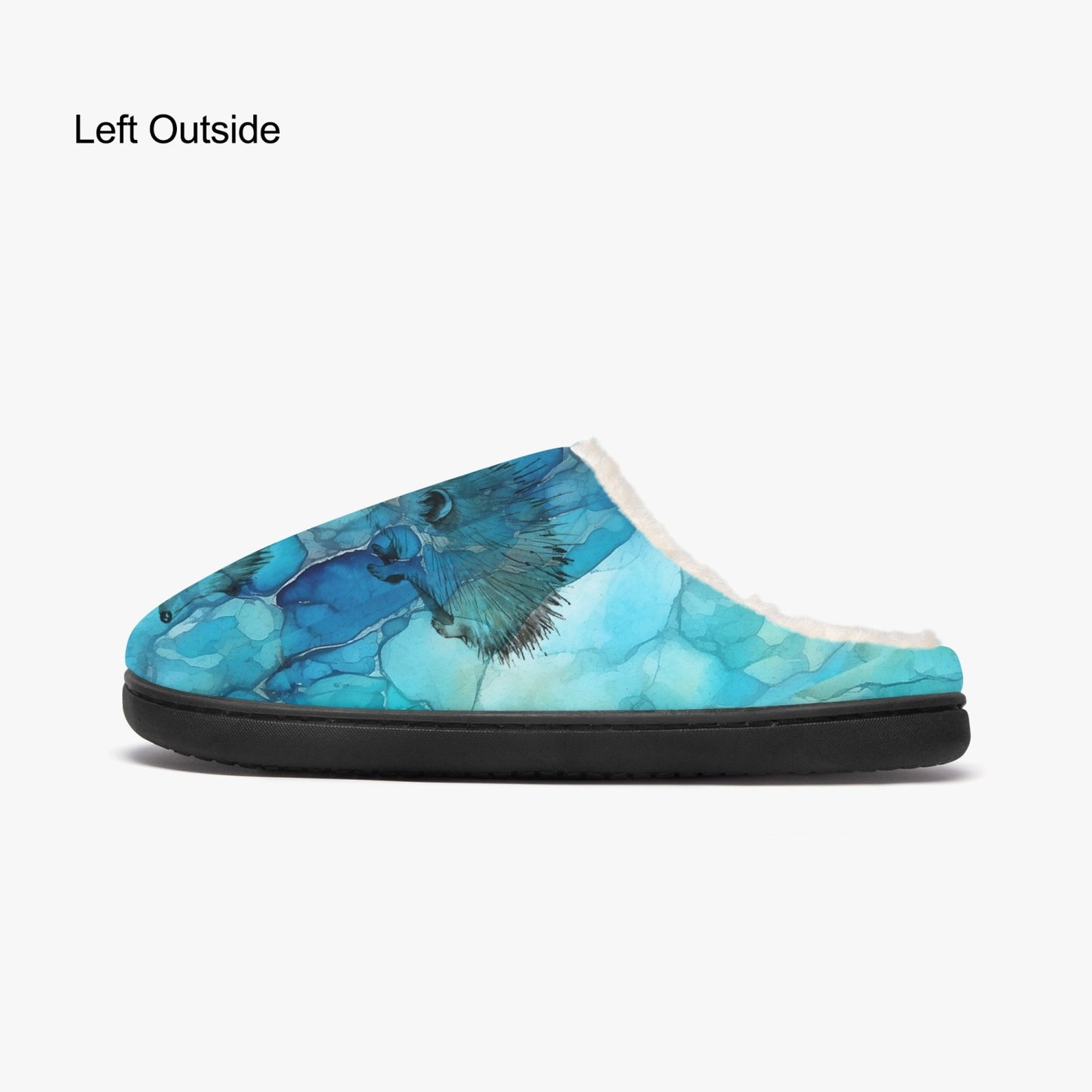 Leuke Egel Pantoffels - Aqua