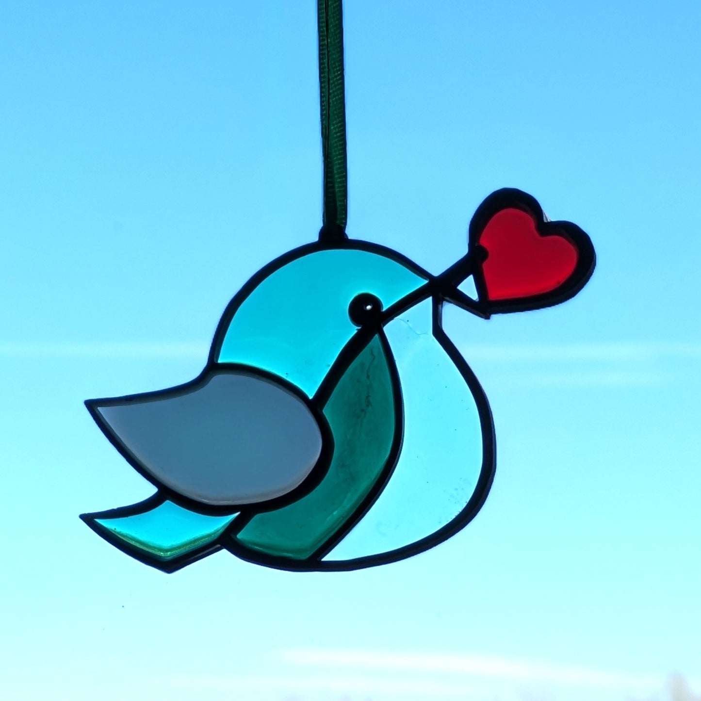 Hartjes Regenboog Vogeltjes- Set van 8 stuks