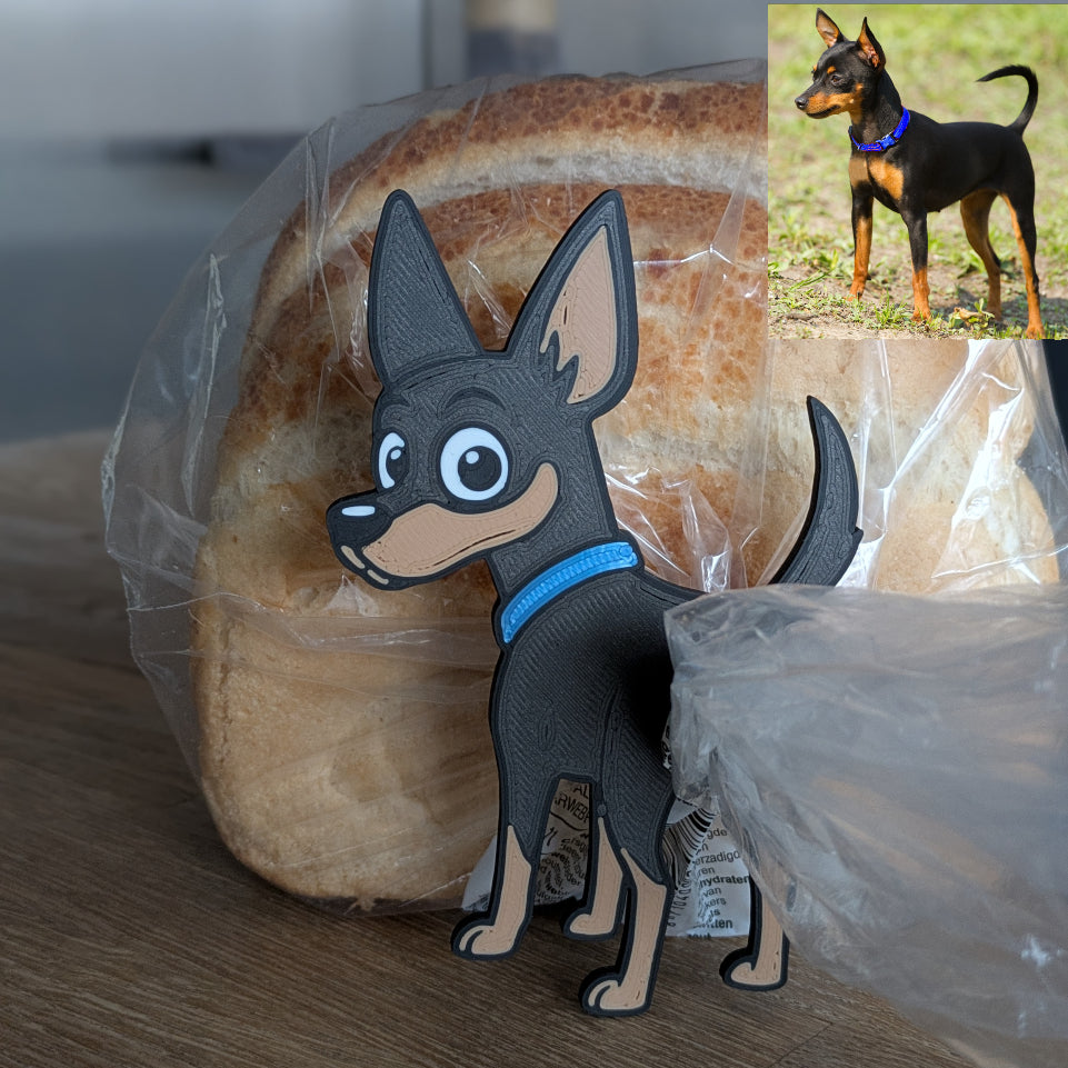 Dogs - Grappige Broodzak sluiting van je Eigen Hond