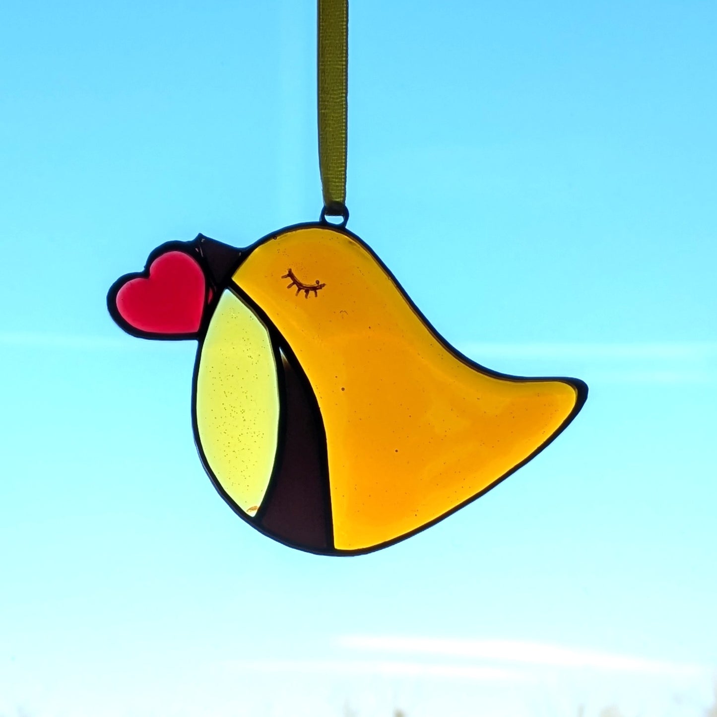 Hartjes Regenboog Vogeltjes- Set van 8 stuks